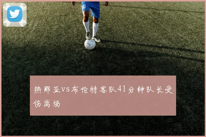 热那亚vs布伦特客队41分钟队长受伤离场